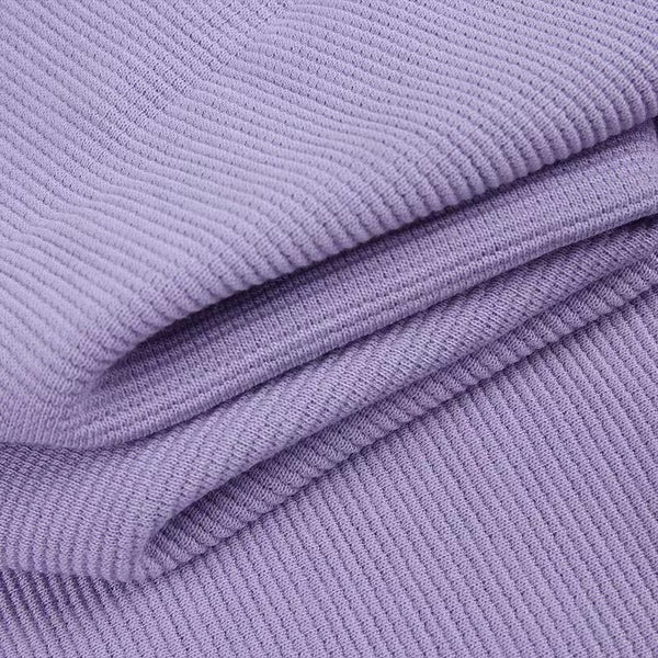 6319 Stair Fabric Ecocosy Textured elastin Double-sided Fabric 270G Skin-friendly Knitted T-shirt Base Fabric Stair Fabric.